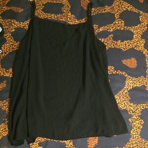 Black Women's Spaghetti Strap Cami Top